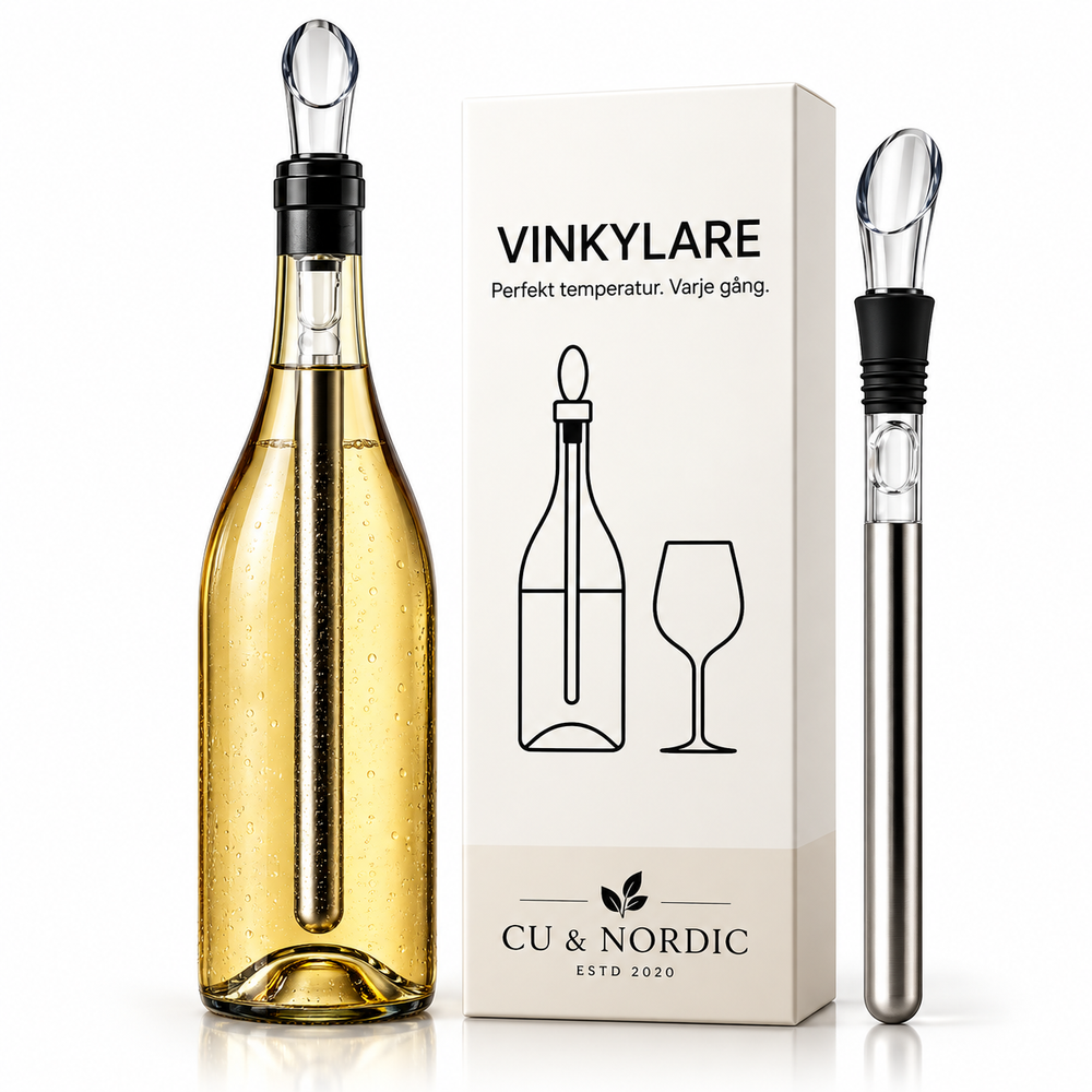 Cu & Nordic Vinkylare – Slipp ljummet vin