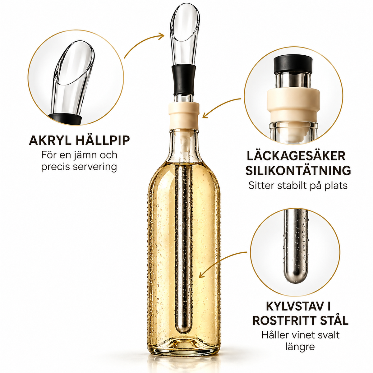 Cu & Nordic Vinkylare – Slipp ljummet vin